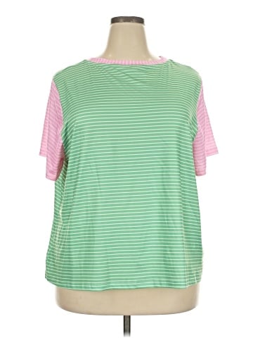 Shein Curve Short Sleeve T-Shirt (view 1)