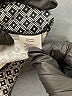 Talbots Polka Dots Gray Casual Pants Size 14 - photo 8