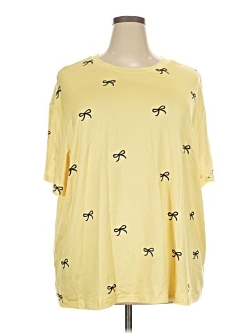 Shein Curve Short Sleeve T-Shirt (view 1)