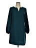 Shein 100% Polyester Solid Teal Casual Dress Size L - photo 1