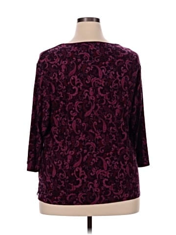 Worthington 3/4 Sleeve Blouse (view 2)