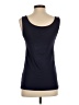 Caslon 100% Cotton Blue Tank Top Size S - photo 2
