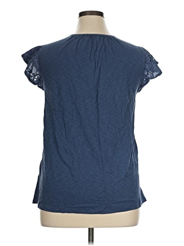 Style&Co Short Sleeve Blouse (view 2)