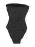 J.Crew Polka Dots Black One Piece Swimsuit Size 2 - photo 2