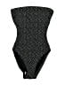 J.Crew Polka Dots Black One Piece Swimsuit Size 2 - photo 1