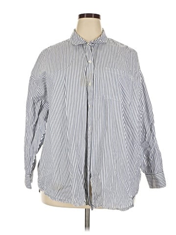 Old Navy 3/4 Sleeve Button-Down Shirt (view 1)