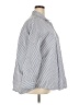 Old Navy Stripes Blue 3/4 Sleeve Button-Down Shirt Size XXL - photo 4