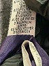 Jessica McClintock Metallic Silver Purple Cocktail Dress Size 6 - photo 4