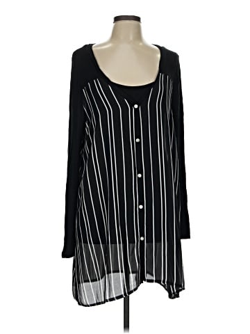 Linda Matthews Long Sleeve Blouse (view 1)