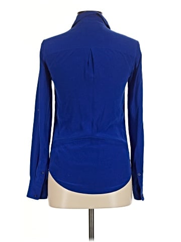 MARCS Long Sleeve Silk Top (view 2)