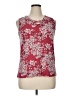 Espresso Red Sleeveless Blouse Size XL - photo 1