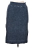 Hard Tail Solid Blue Denim Skirt Size M - photo 1