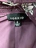 Torrid 100% Polyester Floral Purple Casual Dress Size 4X Plus (4) - photo 7