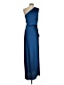 Xscape 100% Polyester Blue Cocktail Dress Size 2 - photo 2