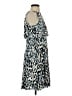 Alfani Animal Print Blue Cocktail Dress Size 4 Petite - photo 4