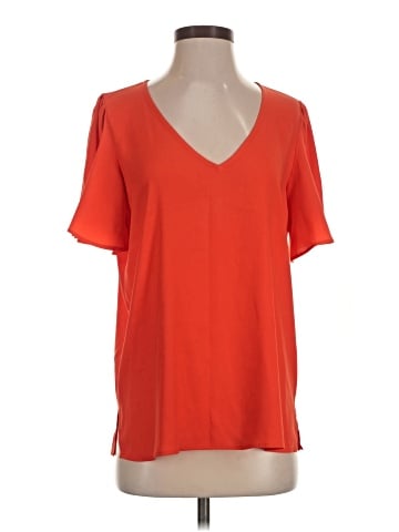 Ann Taylor Short Sleeve Blouse (view 1)