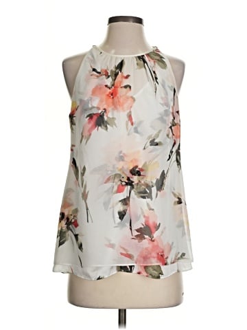 White House Black Market Sleeveless Blouse (view 1)