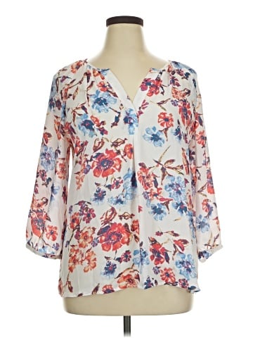 Violet & Claire 3/4 Sleeve Blouse (view 1)