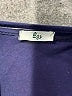 Egs Solid Blue Jumpsuit Size L - photo 4