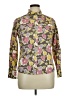 Boden Floral Yellow Long Sleeve Button-Down Shirt Size 14 - photo 1