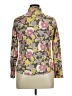 Boden Floral Yellow Long Sleeve Button-Down Shirt Size 14 - photo 2
