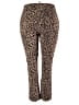 Kim Rogers Animal Print Brown Leggings Size 22 - photo 2