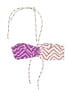 Op Chevron-herringbone Purple Swimsuit Top Size 7 - 9 - photo 1