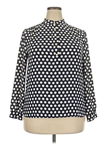 Anne Klein Long Sleeve Blouse (view 1)