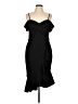 Bebe Black Cocktail Dress Size 12 - photo 1
