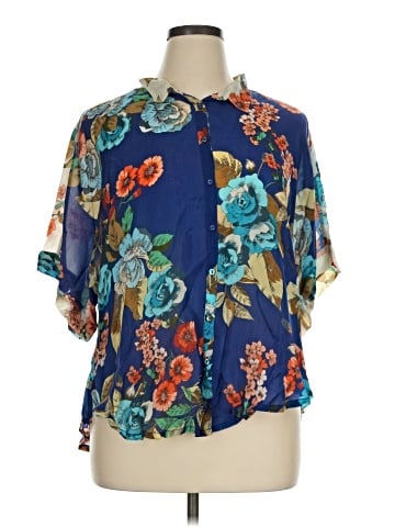 Johnny Was Short Sleeve Blouse (view 1)
