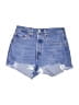 Levi's Blue Denim Shorts Size 26 waist - photo 1