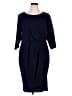 Calvin Klein Solid Blue Casual Dress Size 20 - photo 1