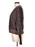 Sanctuary Animal Print Brown Cardigan Size L - photo 5