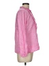 J.Crew 100% Cotton Pink Long Sleeve Blouse Size L - photo 4