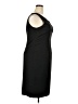 Kasper 100% Polyester Black Cocktail Dress Size 18 - photo 4