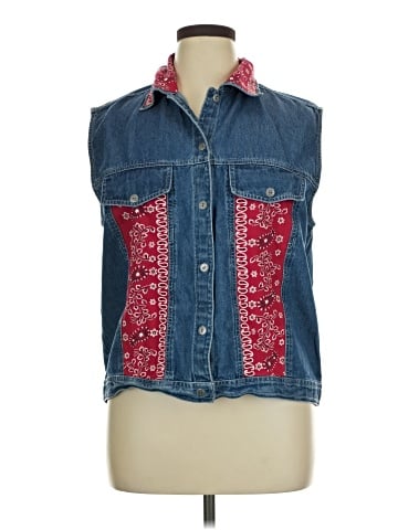 Tantrums Sleeveless Button-Down Shirt (view 1)