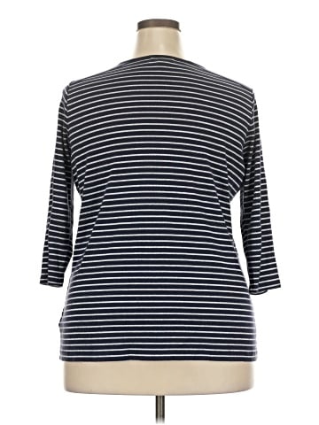 Chaps 3/4 Sleeve Top (view 2)