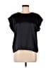 Gitano 100% Polyester Black Short Sleeve Top Size L - photo 1