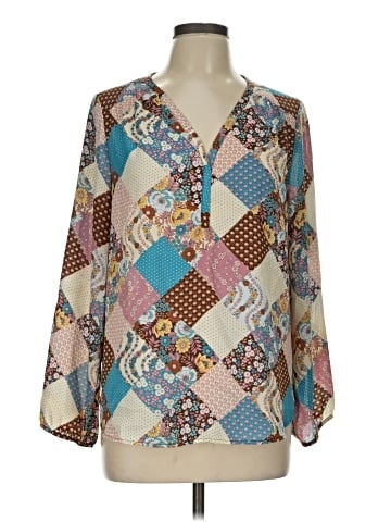 Pleione Long Sleeve Blouse (view 1)