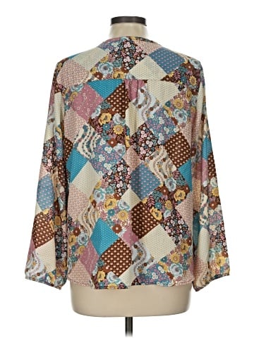 Pleione Long Sleeve Blouse (view 2)