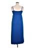 Old Navy Solid Blue Casual Dress Size L - photo 2