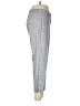 Theory Houndstooth Gray Linen Pants Size 6 - photo 4