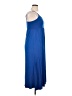 Old Navy Solid Blue Casual Dress Size L - photo 4