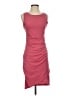 Leith Solid Pink Casual Dress Size S - photo 1