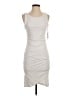 Leith Solid Ivory Casual Dress Size S - photo 1