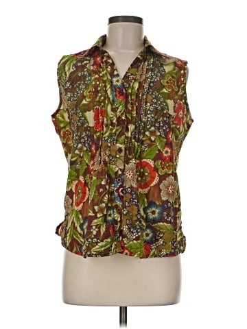 Lemon Grass Sleeveless Blouse (view 1)