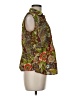 Lemon Grass Paisley Green Sleeveless Blouse Size M - photo 4