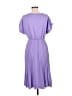 Shein 100% Polyester Solid Purple Casual Dress Size 6 - photo 2