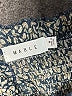 Mable 100% Polyester Animal Print Gray Cocktail Dress Size M - photo 7