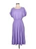 Shein 100% Polyester Solid Purple Casual Dress Size 6 - photo 1